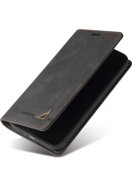 Xiaomi Poco F6 Iki Kart Yuvaları Kickstand Premium Deri Için Flip Case (Yurt Dışından)