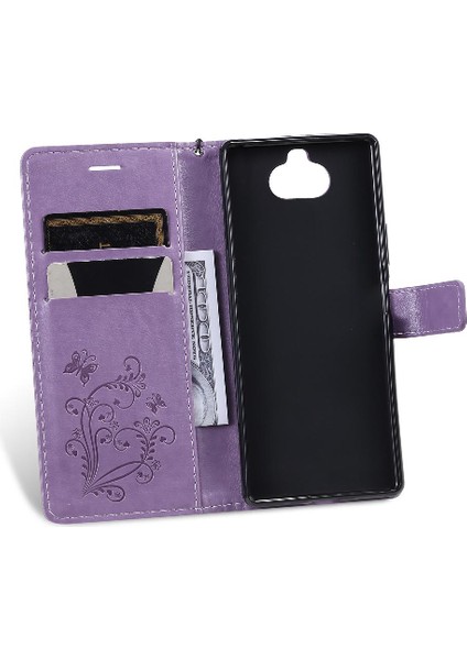 Sony Xperia 20 Için Flip Case Manyetik Kapak Pu Deri Darbeye Kapak (Yurt Dışından) fırsatları