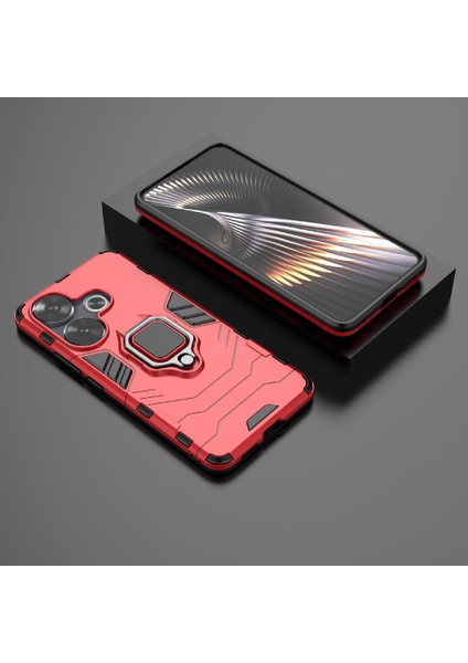 Xiaomi Poco F6 Kickstand 360&DEG; Dönen Halka Darbeye Kapak Damla (Yurt Dışından)