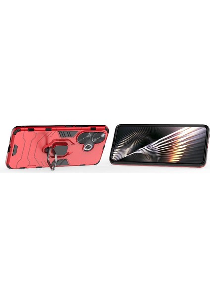 Xiaomi Poco F6 Kickstand 360&DEG; Dönen Halka Darbeye Kapak Damla (Yurt Dışından)