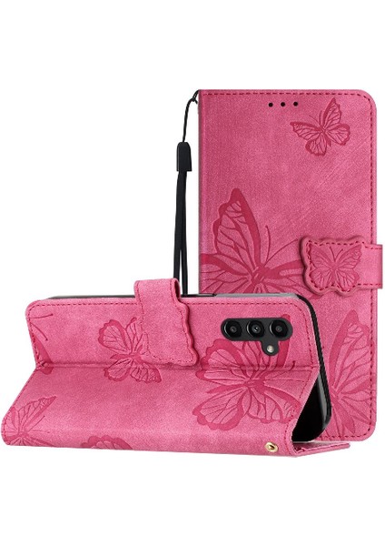 Samsung Galaxy A13 Için Flip Case 5g Kart Yuvaları Tutucu Manyetik Kapatma Pu (Yurt Dışından)