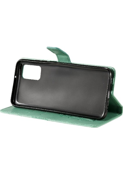 Samsung Galaxy A02S Manyetik Kapak Flip Kickstand Pu Deri Için Flip Case (Yurt Dışından)