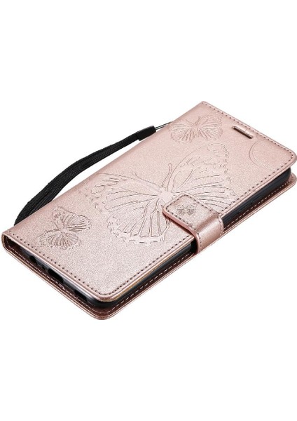 Samsung Galaxy A02S Manyetik Kapak Flip Kickstand Pu Deri Için Flip Case (Yurt Dışından)