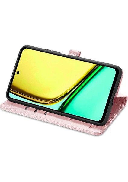 Realme C67 4g Için Kılıf Kapak Çevirin Kılıf Darbeye Karikatür Hayvanlar (Yurt Dışından) modelleri