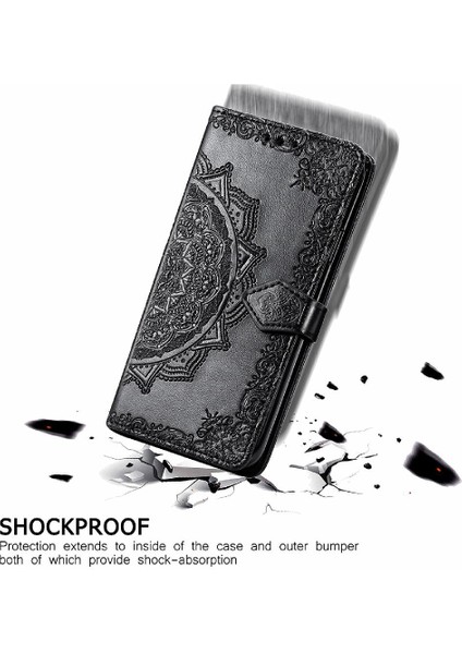 Realme 12 Pro Için Flip Case Artı Basit Iş Deri Kılıf Darbeye (Yurt Dışından)