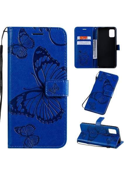 Samsung Galaxy A51 4g Manyetik Kapak Flip Kickstand Pu Deri (Yurt Dışından)