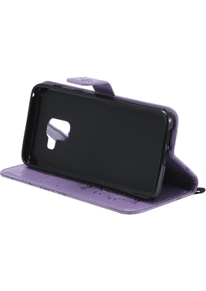 Kart ile Samsung Galaxy A8 2018 Darbeye Kapak Pu Deri Için Flip Case (Yurt Dışından) indirimleri