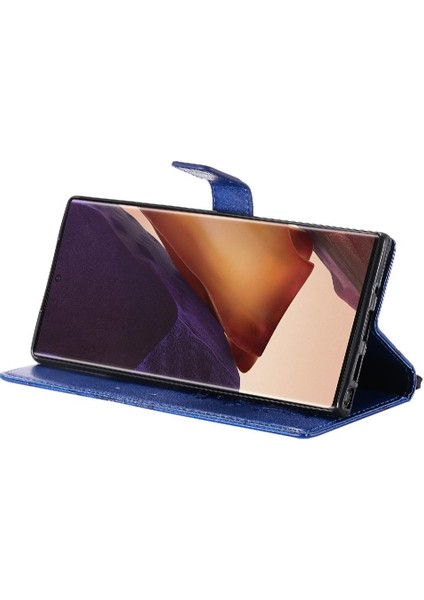 Samsung Galaxy Not 20 Için Kılıf Ultra Flip Kickstand Pu Deri Darbeye (Yurt Dışından)