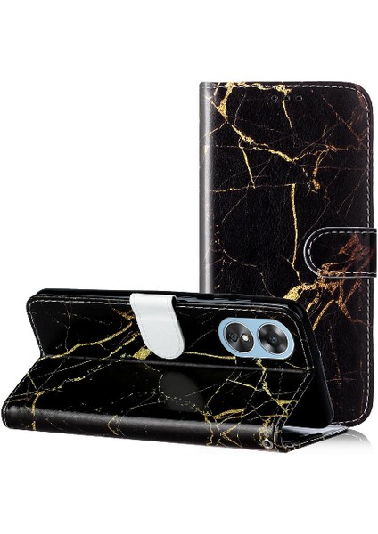 Oppo A17/A17K Pu Deri Cüzdan Tam Koruma Manyetik Için Flip Case (Yurt Dışından) indirimleri