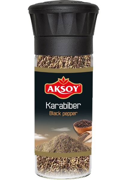 Toz Karabiber 50 gr(Tuzluk Kapak)