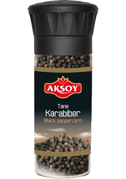 Tane Karabiber 50 gr (Değirmenli)