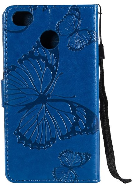 Kart Yuvası ile Xiaomi Redmi 4x Pu Deri Manyetik Kapak Için Flip Case (Yurt Dışından)