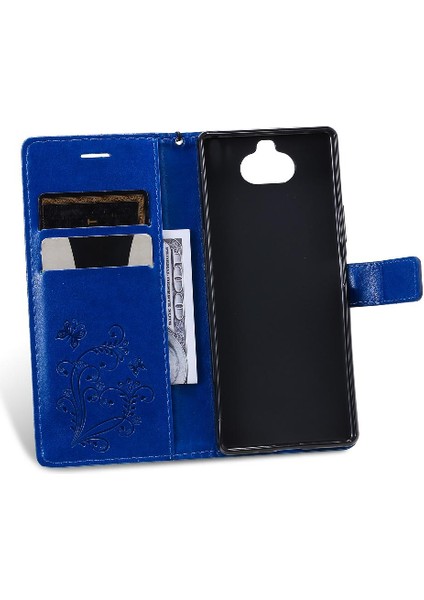 Sony Xperia 20 Için Flip Case Manyetik Kapak Pu Deri Darbeye Kapak (Yurt Dışından) fırsatları