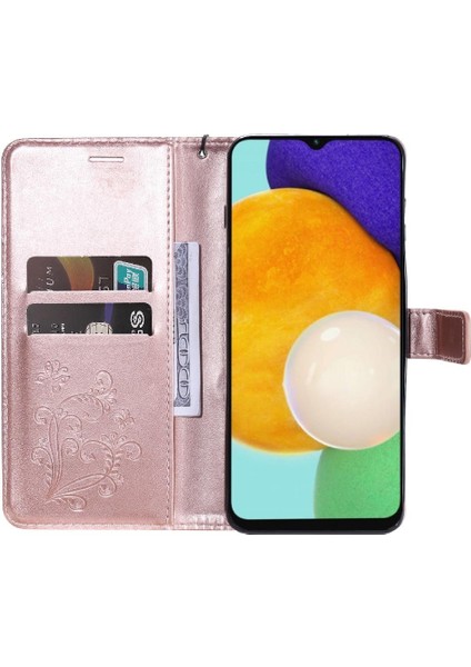Samsung Galaxy A13 5g Için Flip Case Kart Yuvası Standı ile Kickstand Pu Çevirin (Yurt Dışından) indirimleri