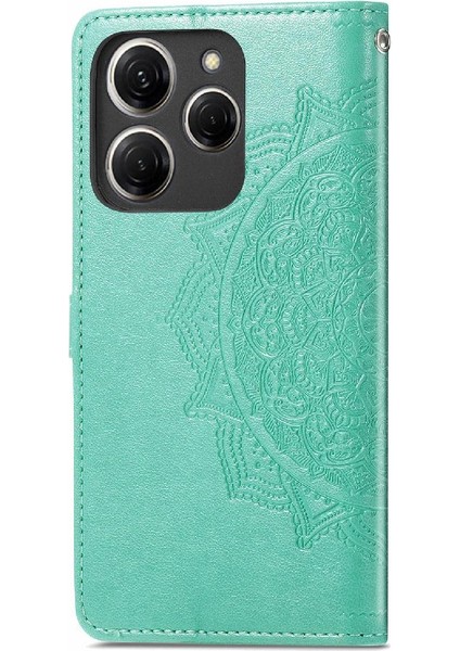 Tecno Spark 20 Pro Için Flip Case Basit Iş Zarif Desen Deri (Yurt Dışından)