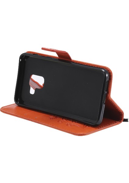 Kart ile Samsung Galaxy A8 2018 Darbeye Kapak Pu Deri Için Flip Case (Yurt Dışından) indirimleri