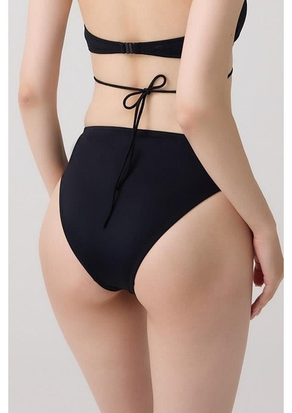 Siyah Regular Bikini Altı