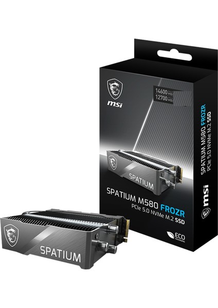 Msı SSD Spatıum M580 Pcıe 5.0 Nvme M.2 4tb Frozr