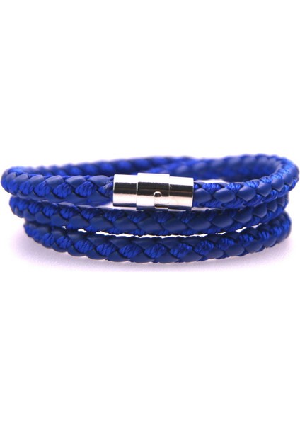 NSMT38 Bohemian Türk Gözü Deri Bilezik Seti Erkekler Kadınlar Için Vintage Örgü El Dokuma Pulseras Fashoin Takı Yenı (Yurt Dışından)