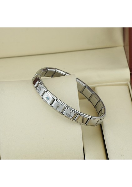 E Ha Yeni Yelkenli Deniz Feneri Sunrise Charm Bağlantılar Fit 9mm Bilezik Paslanmaz Çelik Takı Dıy Yapımı DJ565-G (Yurt Dışından) indirimleri
