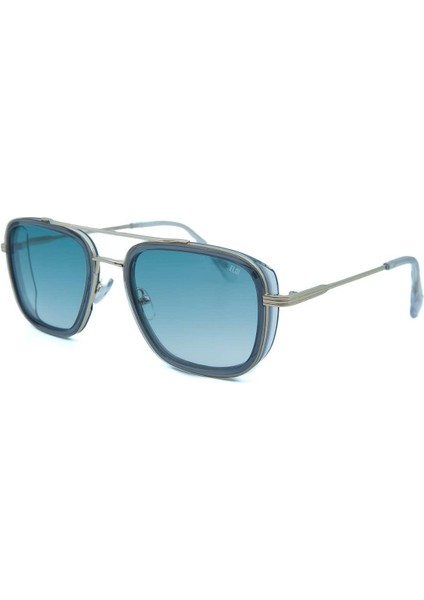1869 03 54 Unisex Dikdörtgen Gold Kombine Güneş Gözlüğü