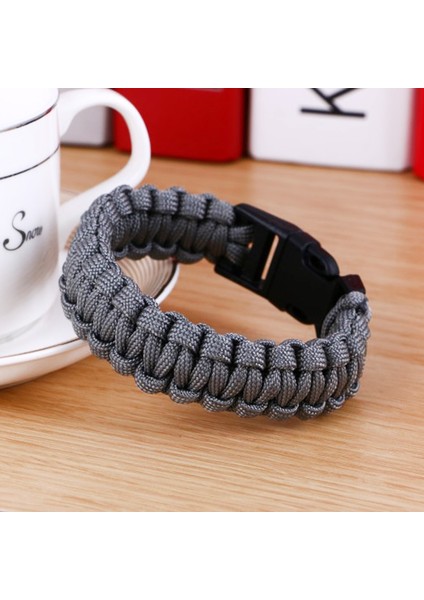 Beyaz Erkek Yeni Survival Paracord Bilezik Erkekler Için Açık Kamp Yürüyüş Toka Bileklik Kadın Halat Bilezik Erkek Takı (Yurt Dışından) fiyatları