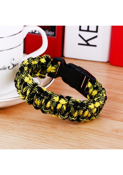 Beyaz Erkek Yeni Survival Paracord Bilezik Erkekler Için Açık Kamp Yürüyüş Toka Bileklik Kadın Halat Bilezik Erkek Takı (Yurt Dışından) indirimleri