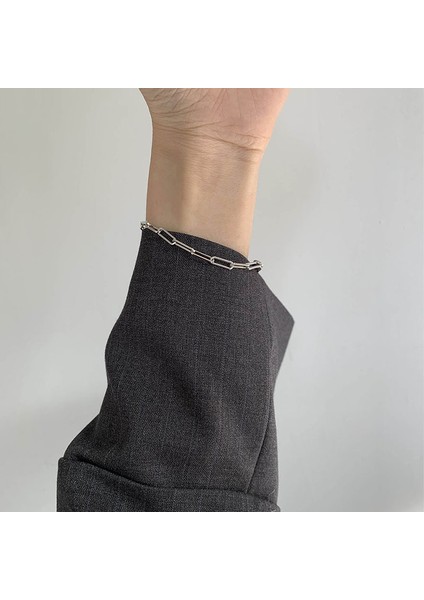 C Yeni Trendy Boncuklu Bilezikler Inci Yıldız Kolye Takı Kadın Erkek Çiftler Y2K Serin Tarzı Parti Hediye Moda Aksesuarları (Yurt Dışından)