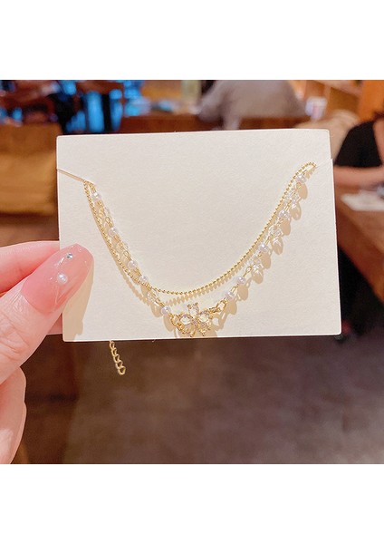 1 Adet Tarzı A Moda Zarif Köpüklü Zirkon Çiçek Bilezik Kadın Kızlar Için Narin Zincir Bilezikler Starlight Parti Takı Hediyeler (Yurt Dışından) indirimleri