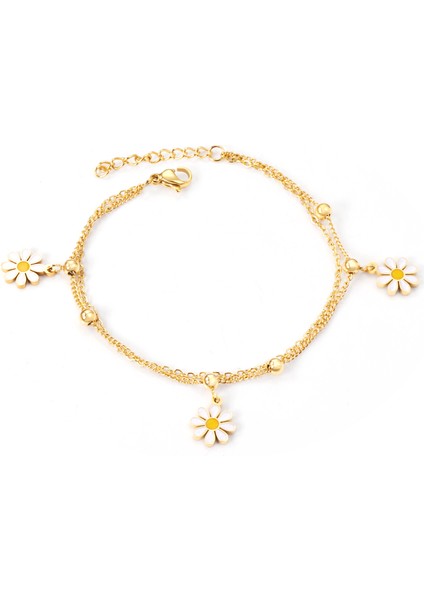 36701G Luxukısskıds Trendy Nazar Bilezikler Kadın Paslanmaz Çelik Boho Takılar Mıknatıs Pulsras Mavi Takı Y2K Boncuk Güzel Takı (Yurt Dışından)