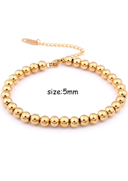 B0944 316L Paslanmaz Çelik Zincir Bileklik Kalp Kolye Bilezikler Kadınlar Için Boncuklu Pulsera Nefis Doğal Taş Bilezik Kadın (Yurt Dışından)