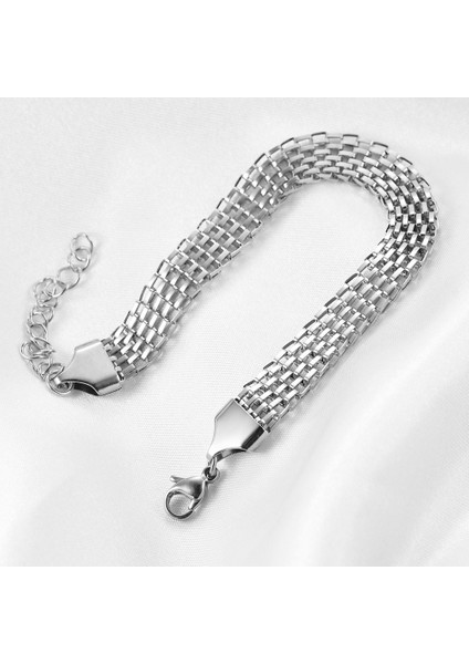 20.5cm Tarzı Altın Vqysko Ajur Örgü Büküm Geniş Örgülü Bilezik Örgü Charm Tel Bükülmüş Ayarlanabilir Istifleme Bilezik Unisex (Yurt Dışından)