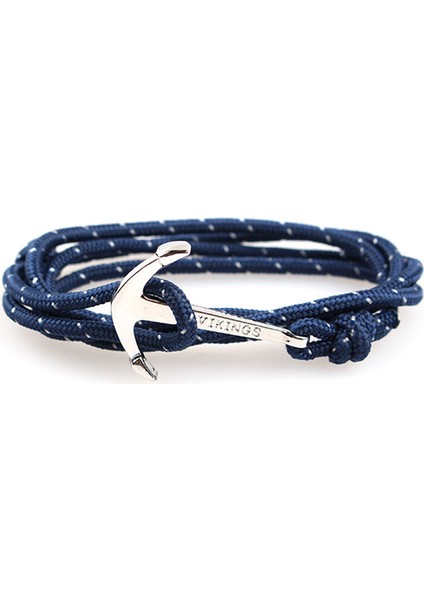 19CM Tarzı H7516-15 1 Adetlot 30 Stil Titanyum Çelik Çapa Bilezik Naylon Halat Hakiki Renkli Bilezik ve Bilezikler Erkekler Takı Için Moda Hediye 19 cm (Yurt Dışından)