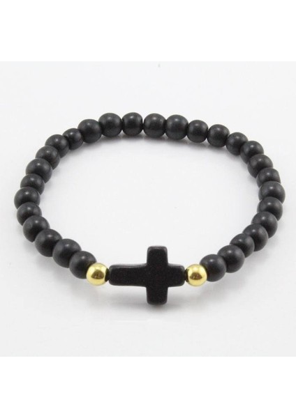 B017-RENKLI Moda Yeni Charm Taş Boncuk Çapraz Bilezikler Kadınlar Için El Yapımı Parti Renkli Boncuklu Top Bileklik Erkekler Takı Için (Yurt Dışından) indirimleri