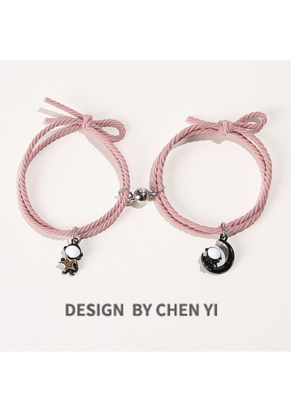 No.20 Boyutu Karikatür Manyetik Çift Bilezikleri Ay Robotlar Kolye Sevimli Karşılıklı Çekici Dostluk Halat Arkadaşlar Için Hediyeler Pr Satış (Yurt Dışından) modelleri