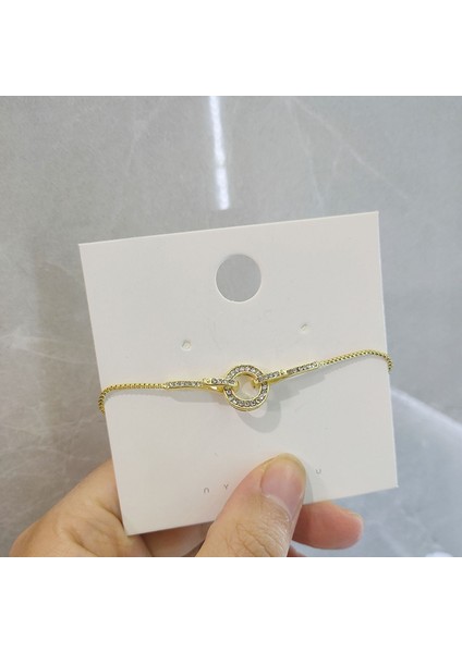 B22016 Janyee Yeni Yanıp Sönen Pembe Pullout Kalp Rhinestones Bilezikler Kadınlar Için Trendy Kare Zirkon Takı Kız Için Hediyeler (Yurt Dışından)
