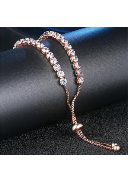 H133 Ayarlanabilir Renkli Birthstone Bilezik Kadınlar Için Teain El 4 mm Kristal Bileklik Arkadaşlar Için Hediyeler Trend Takı H133 (Yurt Dışından) indirimleri
