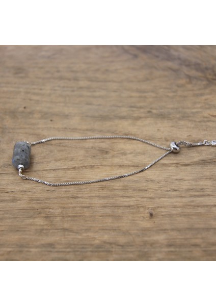 Labradorit Yönlü Labradorit Simli Chagle Ayarlanabilir Bilezik Lapis Ametist Apatit Ite Kristal Kadınlar Takı QC2004 (Yurt Dışından)