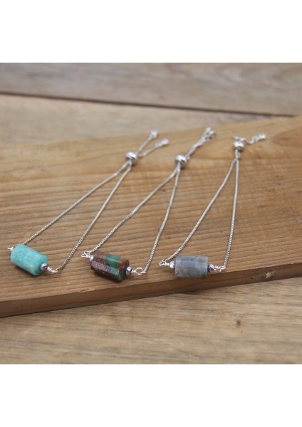 Labradorit Yönlü Labradorit Simli Chagle Ayarlanabilir Bilezik Lapis Ametist Apatit Ite Kristal Kadınlar Takı QC2004 (Yurt Dışından) modelleri