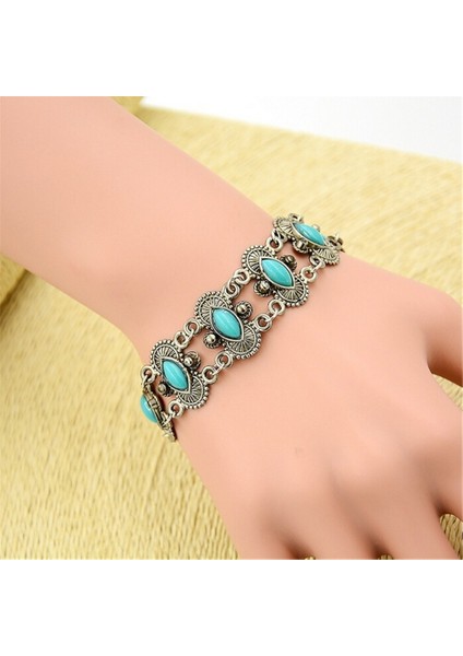 No.4 Boyutu Vintage Et Boncuk Charm Bilezik ve Bilezikler Kadınlar Için Bohem Doğal Taş Bilezikler Pulseras Femme (Yurt Dışından) fırsatları