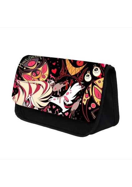 Hell Inn Öğrenci Kalem Çantası, Üst Düzey, Büyük Kapasiteli, Aşınmaya Dayanıklı Kalem Çantası (Yurt Dışından)