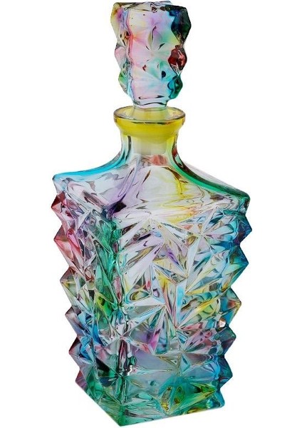 Renklı Kesme Cam Sıse 500 ml