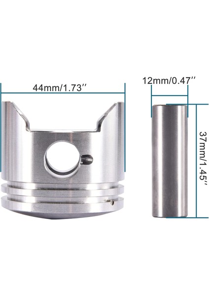 Tırpan TL52 Piston Set 44MM - Ot Biçme Piston Set