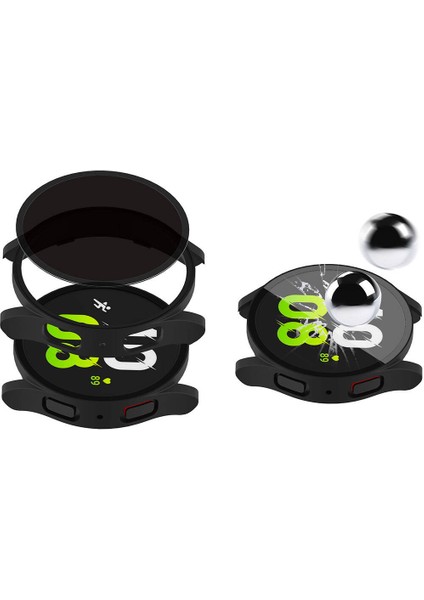 Samsung Galaxy Watch 6 44MM ile Uyumlu Sert Pc Kasa ve Privacy Hayalet Ekran Koruyucu fiyatları