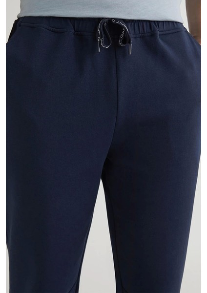 Erkek Lacivert Regular Fit Eşofman Altı