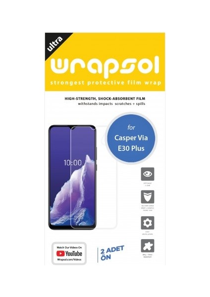 Casper Via E30 Plus Ekran Koruyucu Poliüretan Film fiyatları