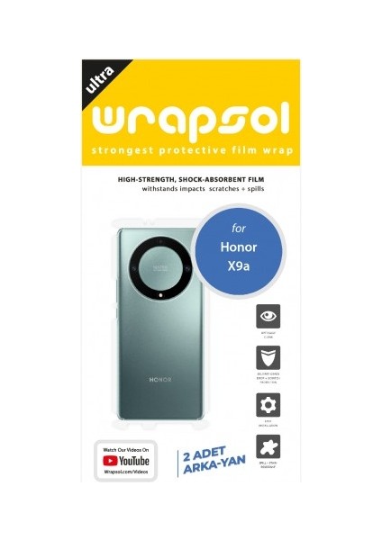 Honor X9a Arka Yan Koruyucu Darbe Emici Poliüretan Film Amerika Üretimi fiyatları