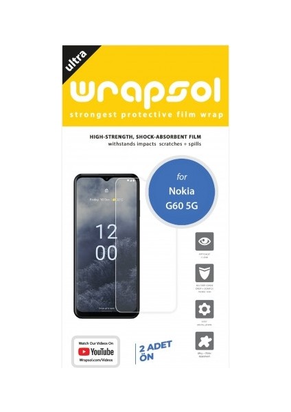 Nokia G60 5g Ekran Koruyucu Poliüretan Film fiyatları