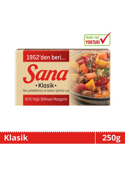 Klasik Paket Margarin 250 g