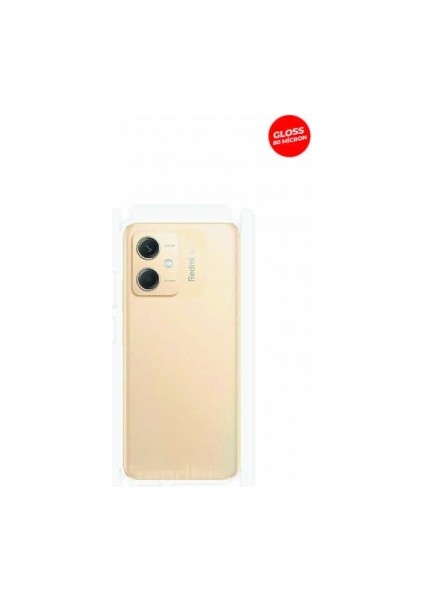 Xiaomi Redmi Note 12r Pro Arka Yan Koruyucu Hd Film